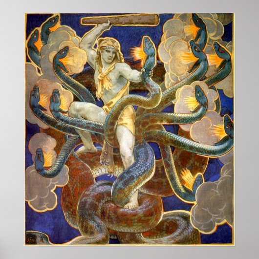 Poster Sargent - Hercule 1921 (Devant)