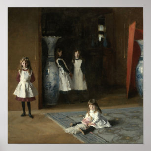 Poster Sargent - Les Filles D'Edward Darley Boit 1882