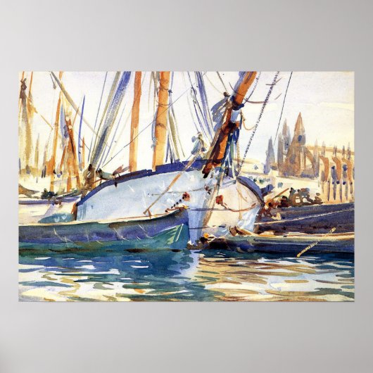 Poster Sargent - Livraison Majorque 1908 (Devant)