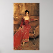 Poster Sargent - Mme Hugh Hammersley 1893 (Devant)