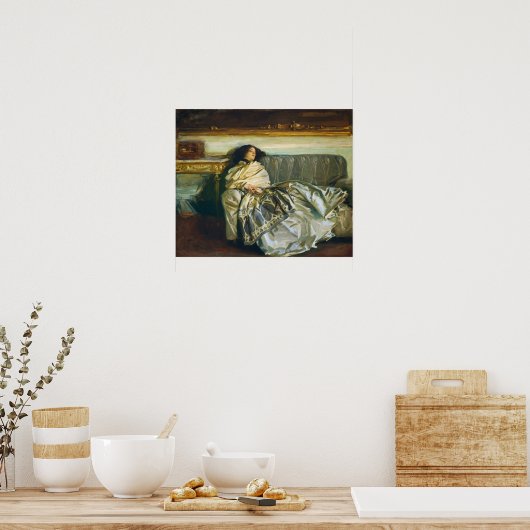 Poster Sargent - Nonchaloir 1911 (Cuisine)