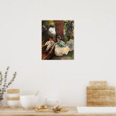 Poster Sargent - Par La Rivière 1888 (Cuisine)