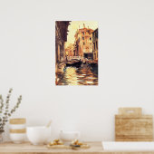 Poster Sargent - Ponte Della Canonica 1903 (Cuisine)