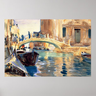 Poster Sargent - Ponte San Giuseppe Di Castello Venice