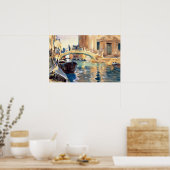 Poster Sargent - Ponte San Giuseppe Di Castello Venice (Cuisine)