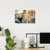 Poster Sargent - Ponte San Giuseppe Di Castello Venice (Bureau à domicile)
