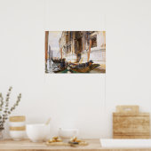 Poster Sargent - Sieste des gondoliers (Cuisine)