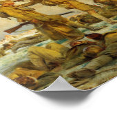 Poster Sargent - Soldats gazés (Coin)