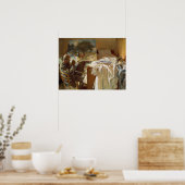 Poster Sargent - Un artiste dans son atelier (Cuisine)