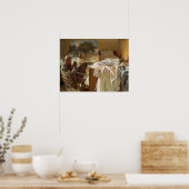Poster Sargent - Un Artiste Dans Son Studio (Cuisine)