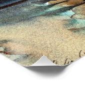 Poster Sargent - Un pont et un Campanile, Venise, (Coin)