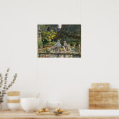 Poster Sargent - Villa Di Marlia Lucca, Une Fontaine (Cuisine)