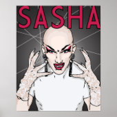 Poster Sasha Velour (Devant)