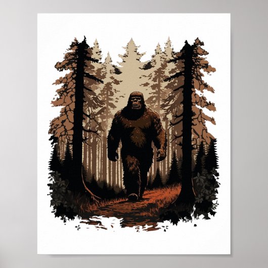 Poster Sasquatch (Devant)