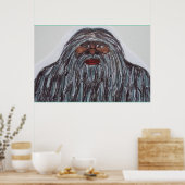 Poster Sasquatch 7 pi 6 en grand géant G (Cuisine)
