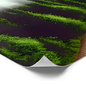 Poster Sasquatch aux yeux bleus (Coin)