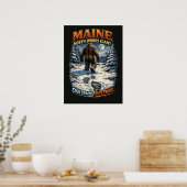 Poster Sasquatch Bigfoot (Cuisine)