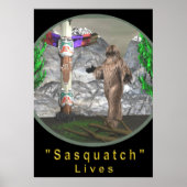 Poster Sasquatch de Bigfoot (Devant)