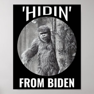 Poster Sasquatch est un républicain conservateur se cacha