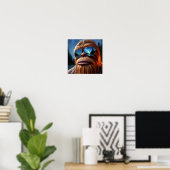 Poster Sasquatch et les étoiles (Bureau à domicile)