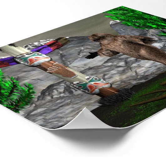 Poster sasquatchaffiche (Coin)