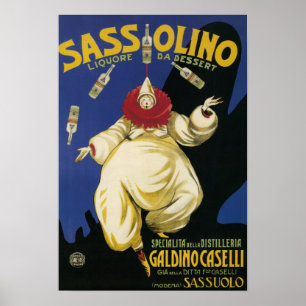 Poster Sassolino Liquore da Dessert Promotions