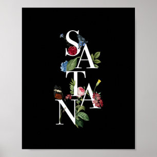 Poster Satan - Flowers