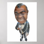 Poster Satchmo. (Devant)