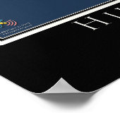 Poster satellite Hilton Head Island Caroline du Su (Coin)