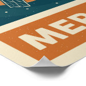 Poster satellite Mercury Retro Galaxy (Coin)