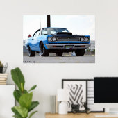 Poster Satellite Plymouth 1969 (Bureau à domicile)