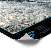 Poster satellite Portland, OR et Mt. St. Helens (Coin)