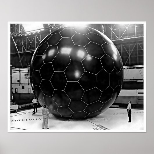 Poster Satellite USAF Orbiting Vehicle OV1-8 (Devant)