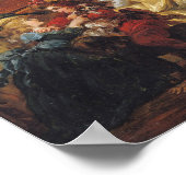 Poster Satisfaction du mariage ou de la famille heureuse (Coin)