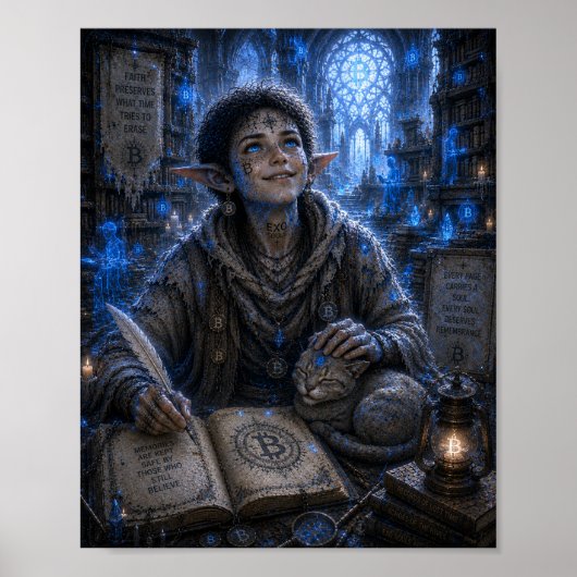 Poster Satisfaction / Gardien / Bibliothèque sacrée (Devant)