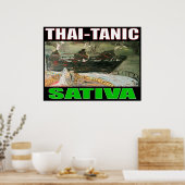 POSTER SATIVA TANIQUE THAÏLANDAIS (Cuisine)