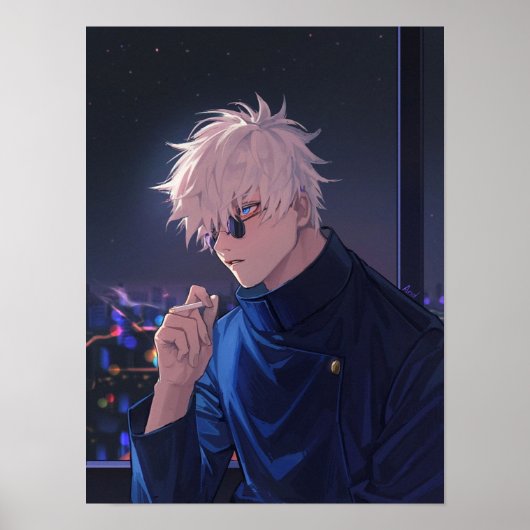 Poster Satoru Gojo (Devant)