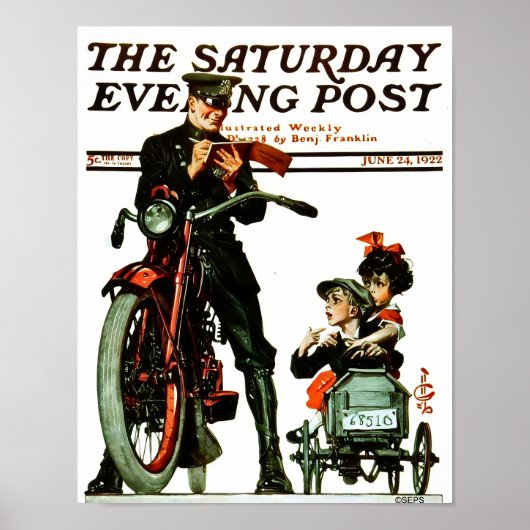 Poster Saturday Evening Post (Devant)