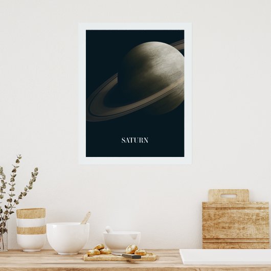 Poster Saturn (Cuisine)