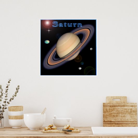 Poster Saturn (Cuisine)