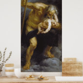 Poster Saturn Devours Un de ses fils par Peter P Ruebens (Cuisine)