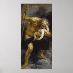 Poster Saturn Devours Un de ses fils par Peter P Ruebens