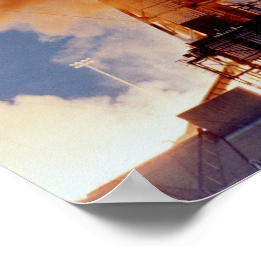 Poster Saturn V Lancement De La Station Spatiale Skylab (Coin)