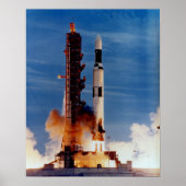 Poster Saturn V Lancement De La Station Spatiale Skylab (Devant)