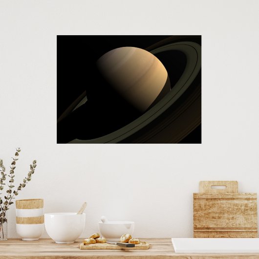 Poster Saturne (Cuisine)