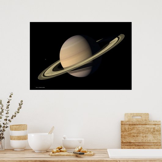 Poster Saturne (Cuisine)