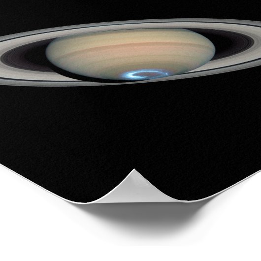 Poster Saturne Aurora (Coin)