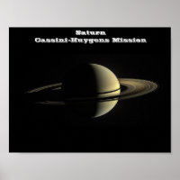 Saturne de la NASA par la mission Cassini-Huygens