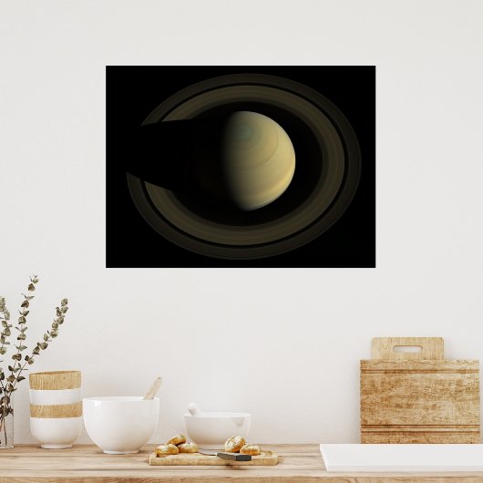 Poster Saturne d'en haut (Cuisine)