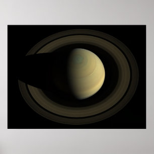 Poster Saturne d'en haut